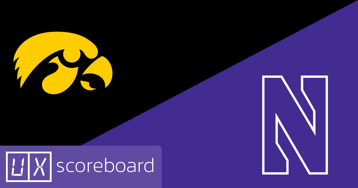 Iowa Hawkeyes vs Northwestern Wildcats game highlights