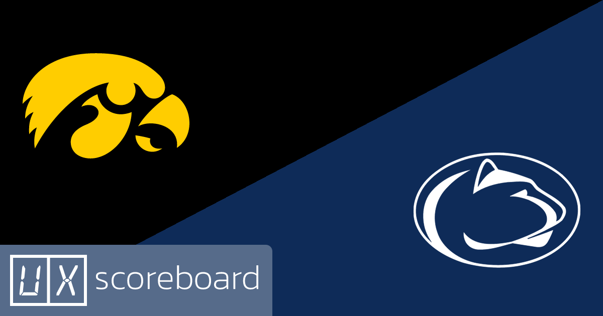 Iowa Hawkeyes vs Penn State Nittany Lions game highlights