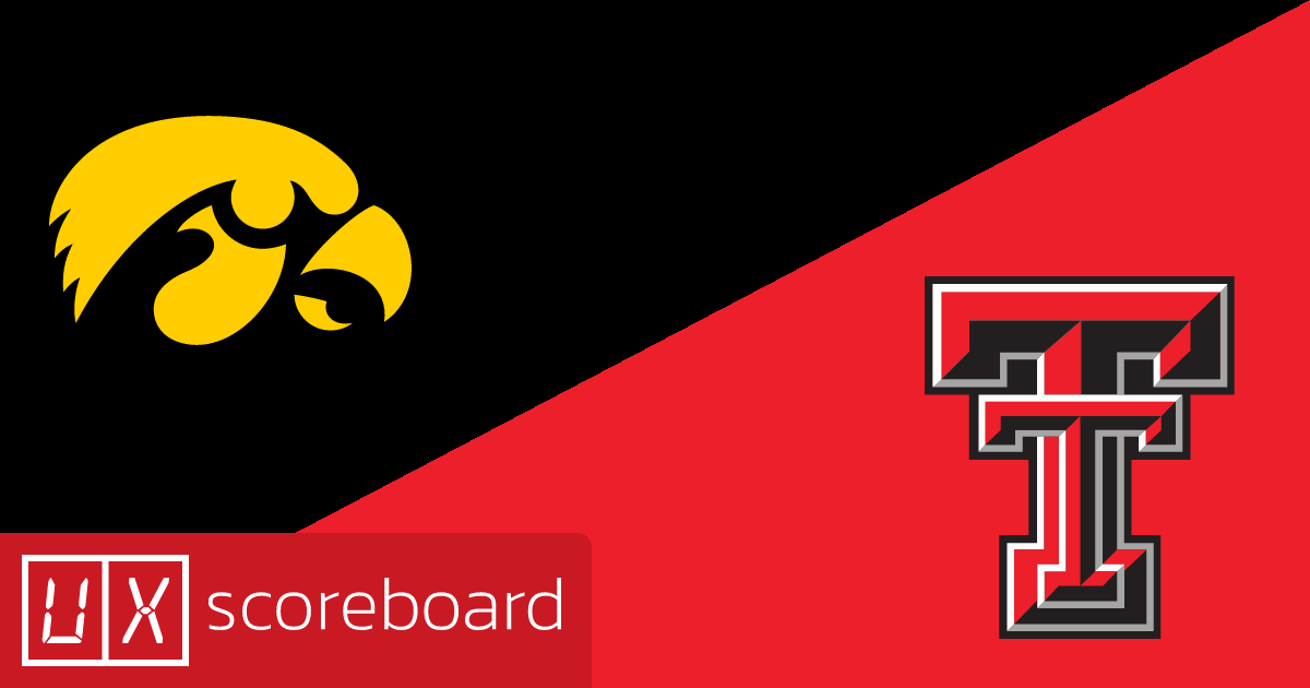 Iowa Hawkeyes vs Texas Tech Red Raiders game highlights