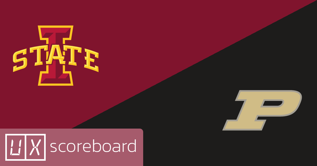Iowa State Cyclones vs Purdue Boilermakers game highlights