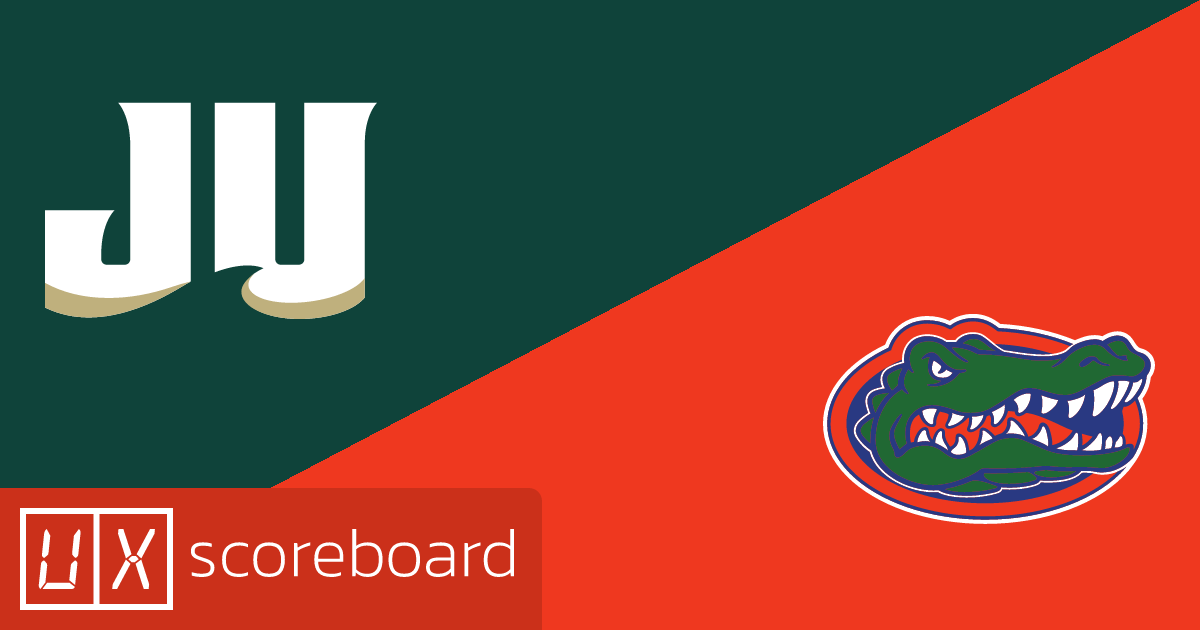 Jacksonville Dolphins vs Florida Gators game highlights