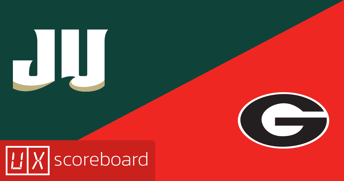 Jacksonville Dolphins vs Georgia Bulldogs game highlights