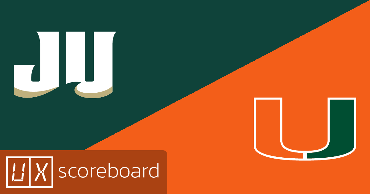 Jacksonville Dolphins vs Miami Hurricanes game highlights