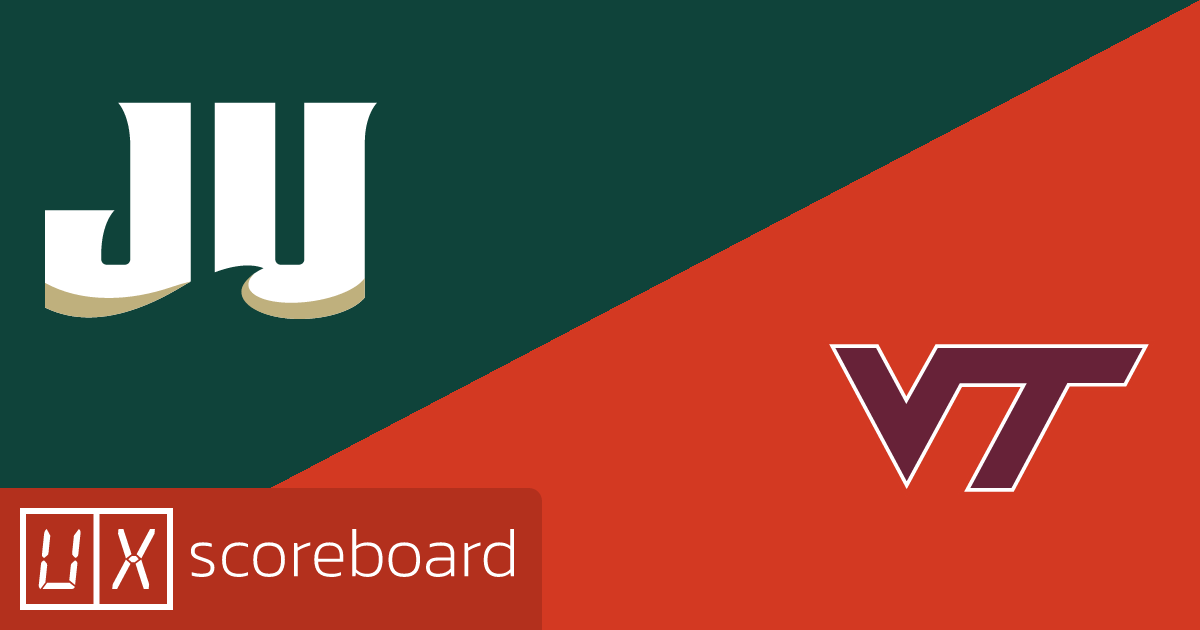 Jacksonville Dolphins vs Virginia Tech Hokies game highlights