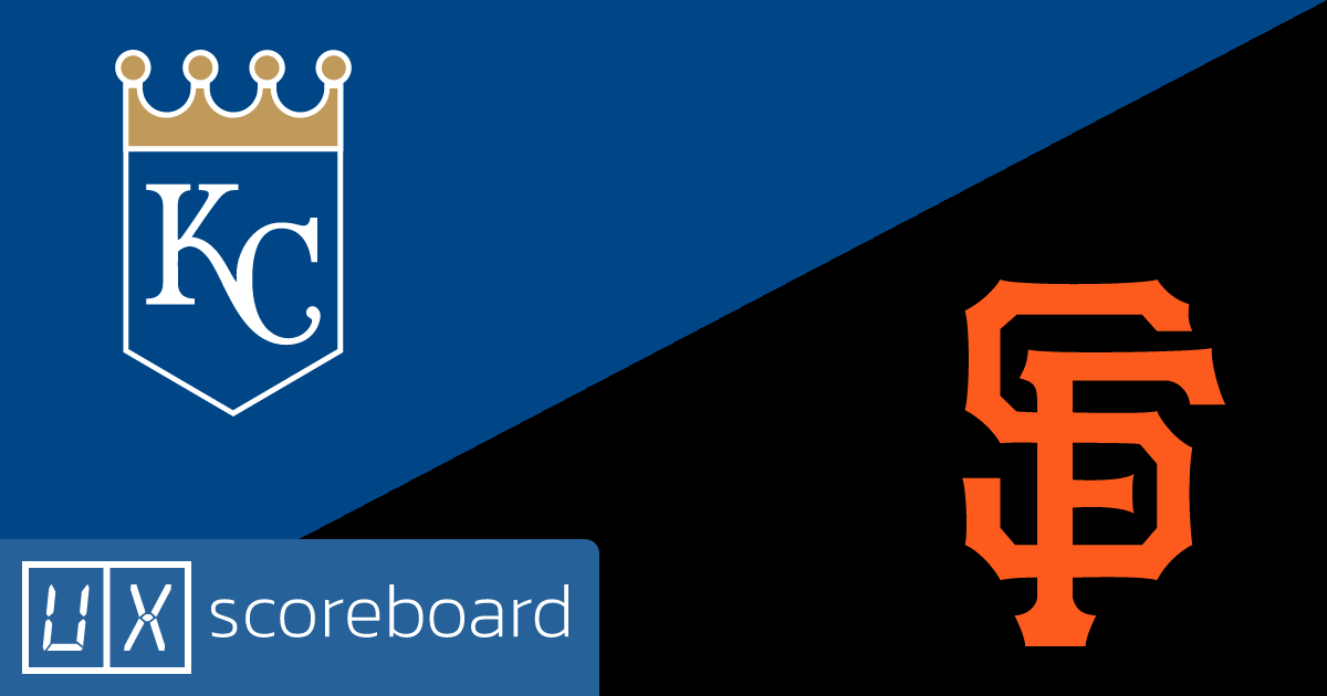 Kansas City Royals vs San Francisco Giants game highlights