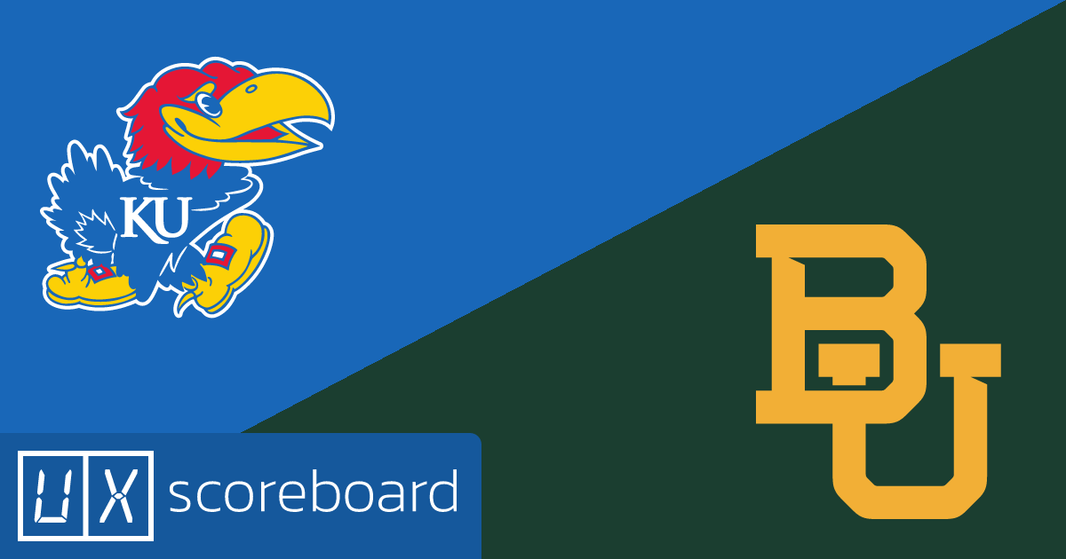 Kansas Jayhawks vs Baylor Bears game highlights