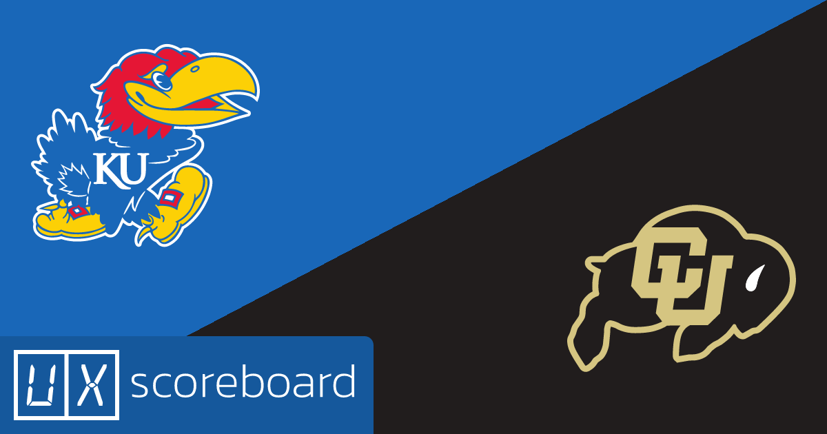 Kansas Jayhawks vs Colorado Buffaloes game highlights