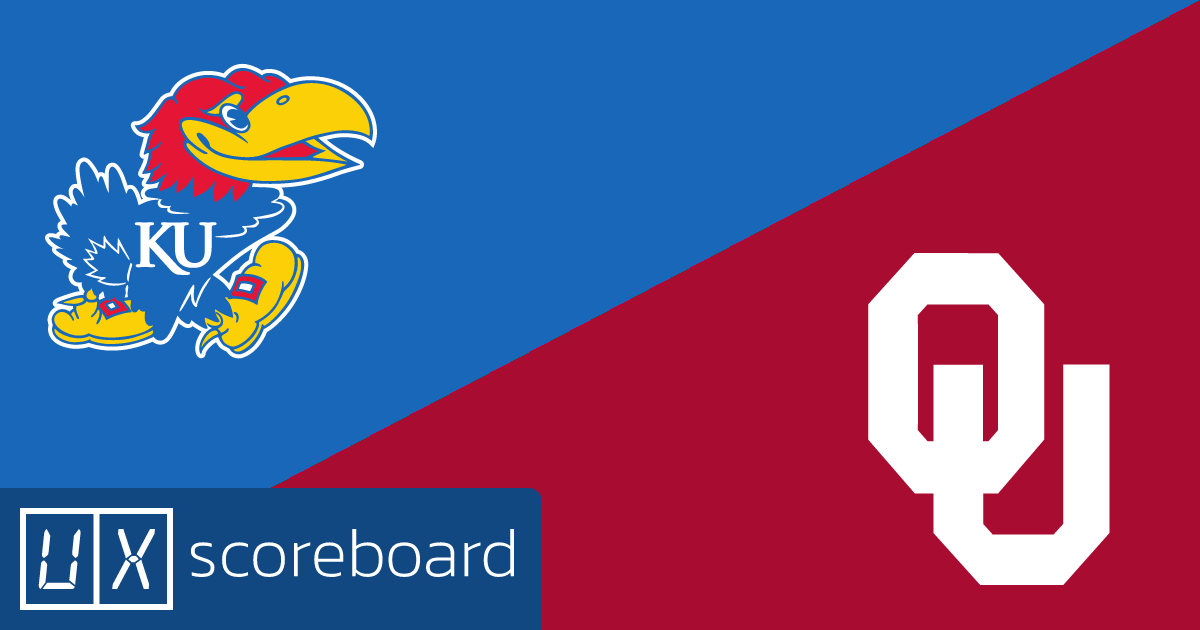 Kansas Jayhawks vs Oklahoma Sooners game highlights