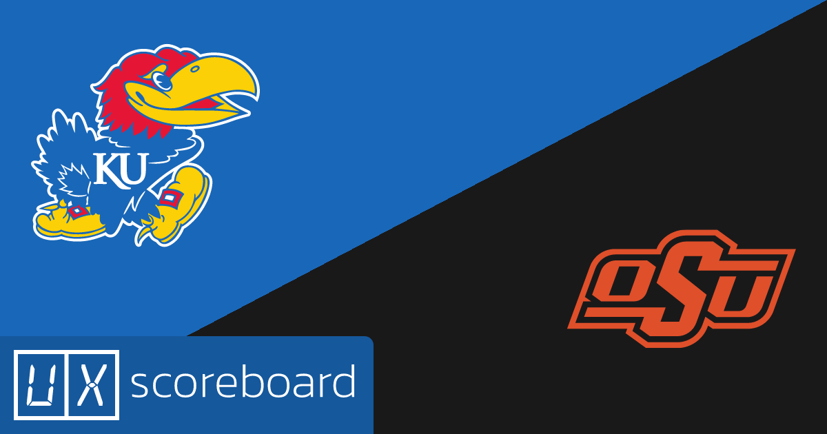 Kansas Jayhawks vs Oklahoma State Cowboys game highlights