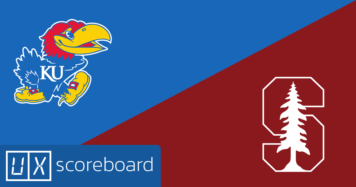 Kansas Jayhawks vs Stanford Cardinal game highlights
