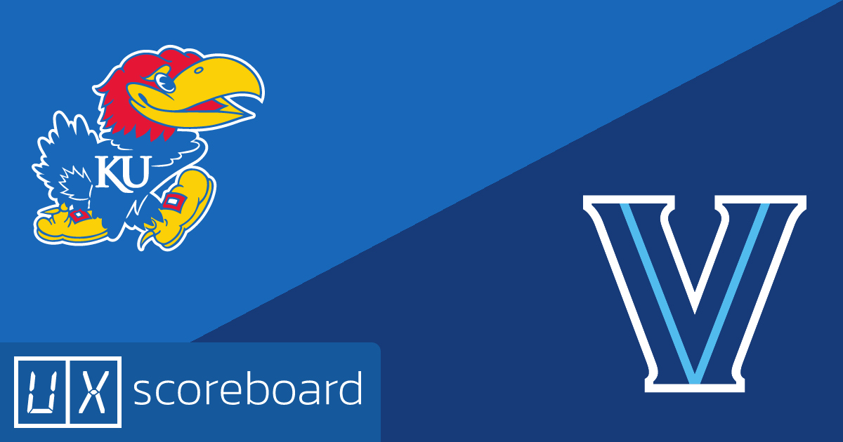 Kansas Jayhawks vs Villanova Wildcats game highlights