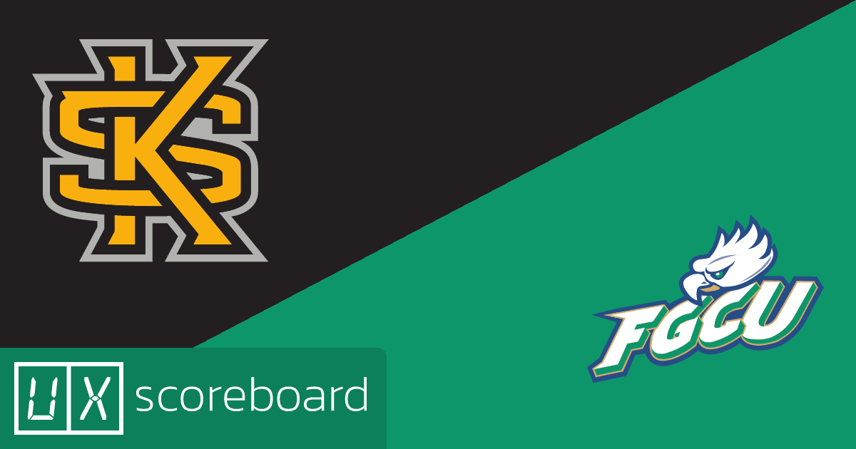 Kennesaw State Owls vs Florida Gulf Coast Eagles game highlights