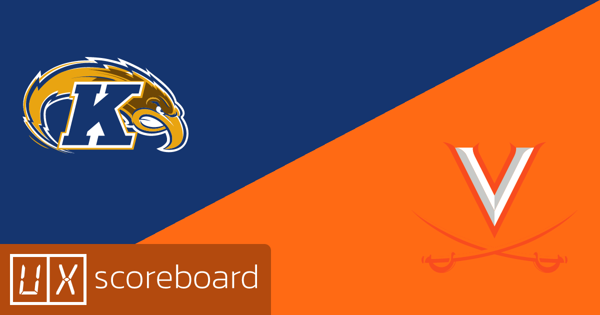 Kent State Golden Flashes vs Virginia Cavaliers game highlights