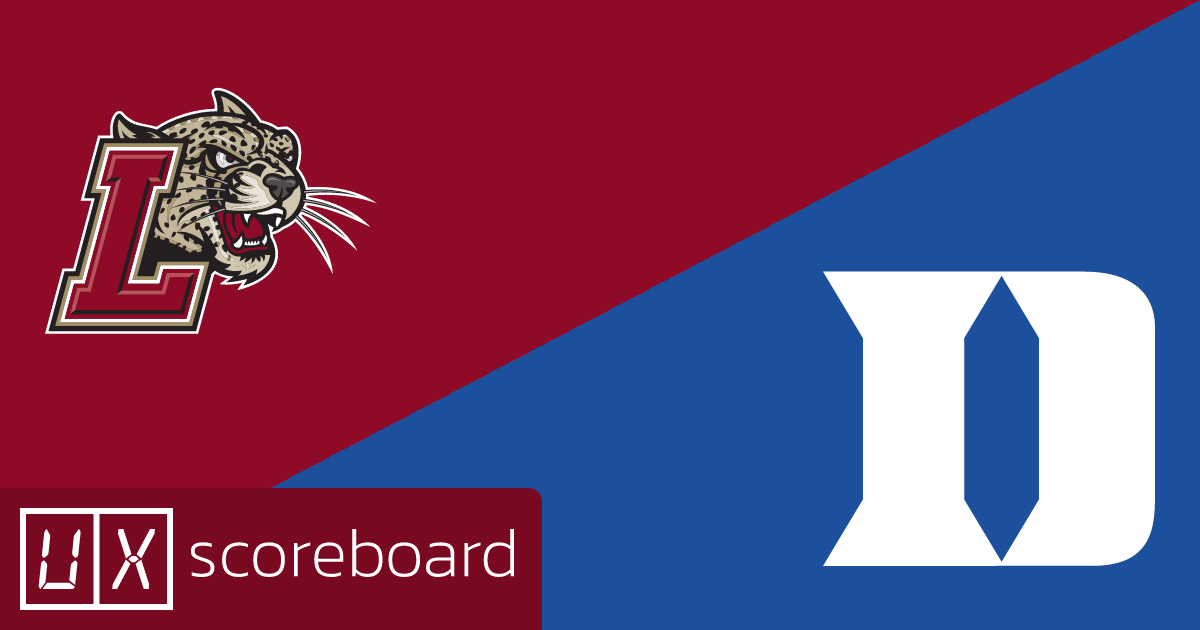 Lafayette Leopards vs Duke Blue Devils game highlights
