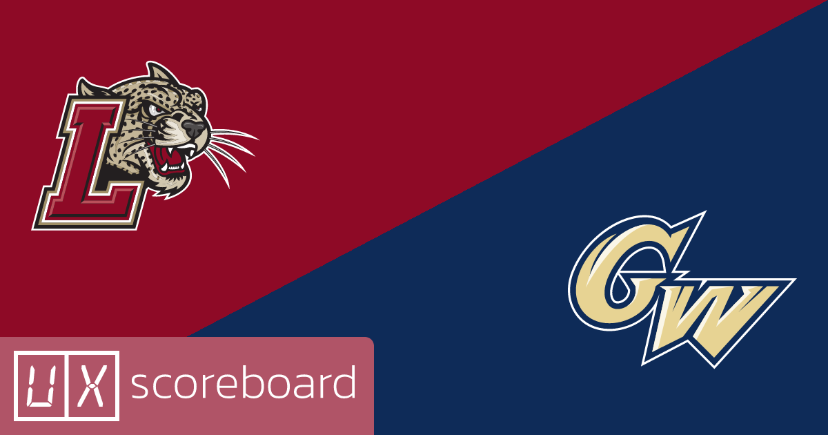 Lafayette Leopards vs George Washington Revolutionaries game highlights