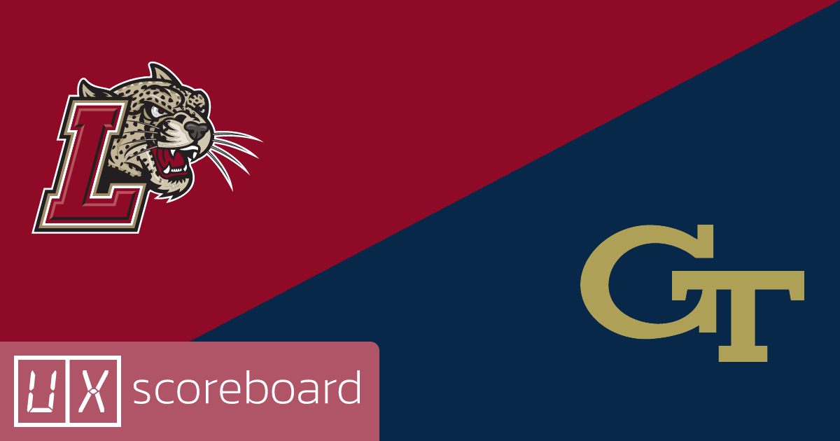 Lafayette Leopards vs Georgia Tech Yellow Jackets game highlights