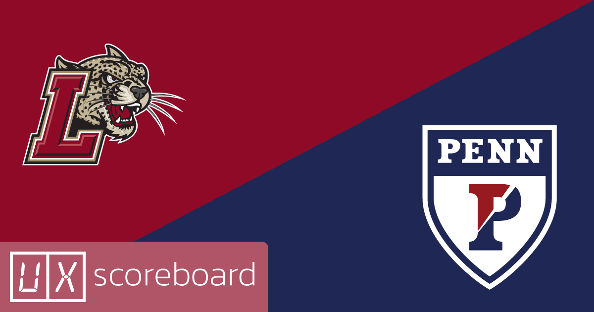 Lafayette Leopards vs Pennsylvania Quakers game highlights