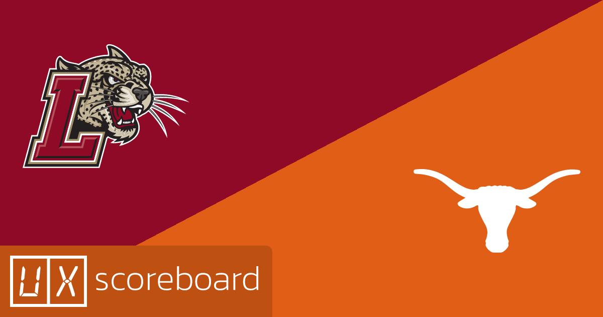 Lafayette Leopards vs Texas Longhorns game highlights