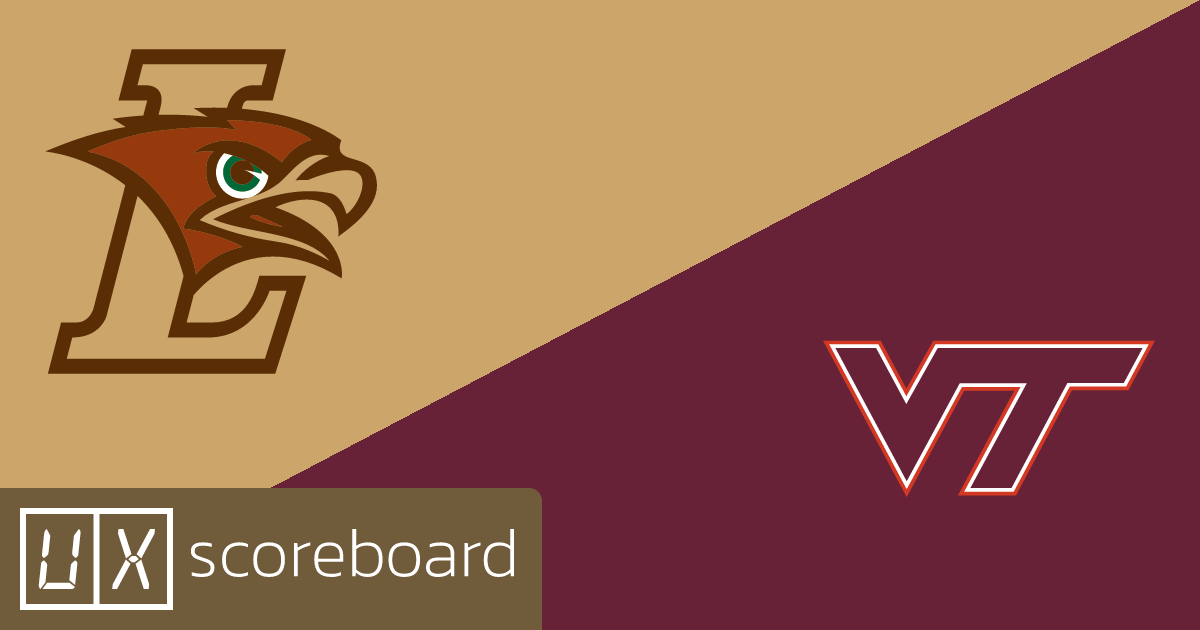 Lehigh Mountain Hawks vs Virginia Tech Hokies game highlights