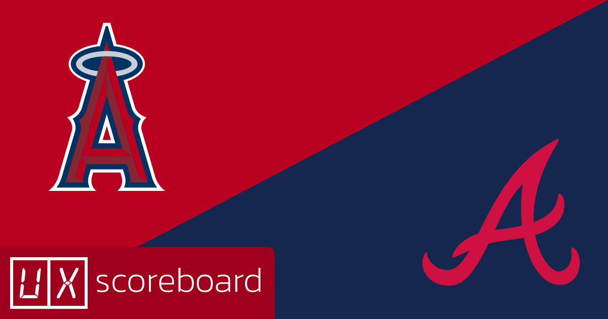 Los Angeles Angels vs Atlanta Braves game highlights