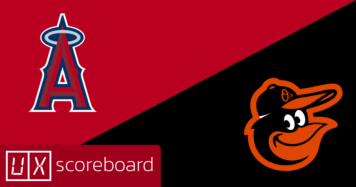 Los Angeles Angels vs Baltimore Orioles game highlights