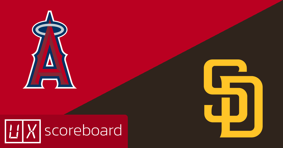 Los Angeles Angels vs San Diego Padres game highlights