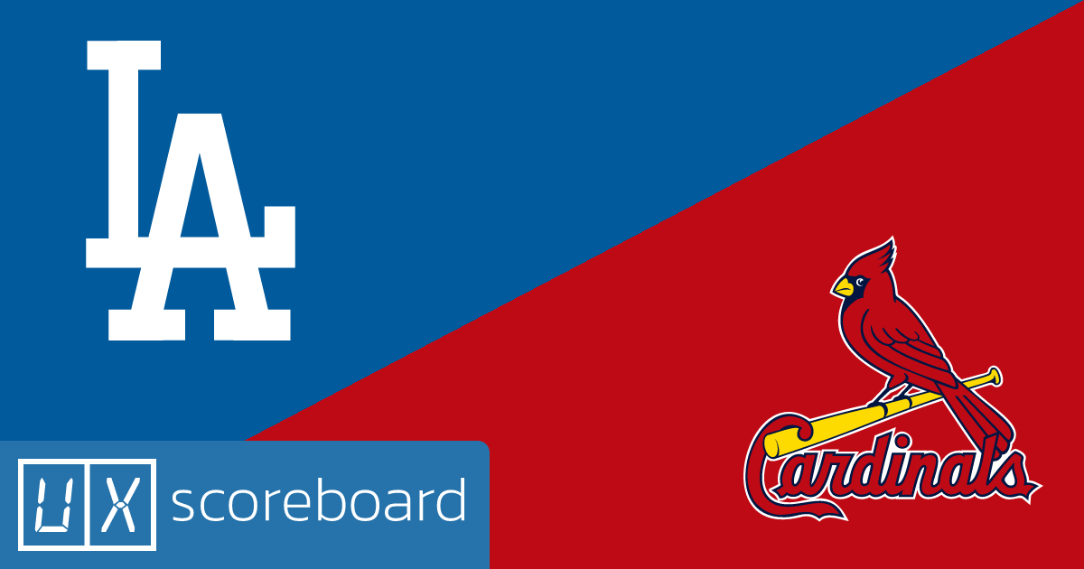 Los Angeles Dodgers vs St. Louis Cardinals game highlights