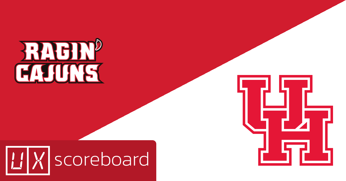 Louisiana Ragin' Cajuns vs Houston Cougars game highlights