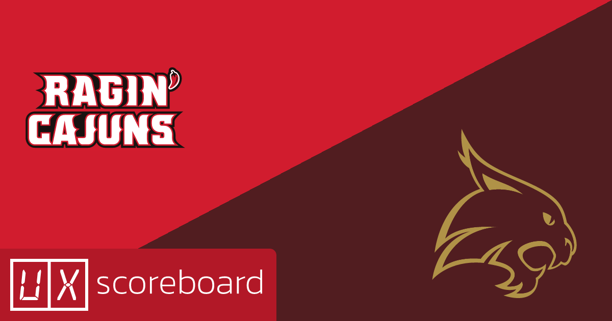 Louisiana Ragin' Cajuns vs Texas State Bobcats game highlights