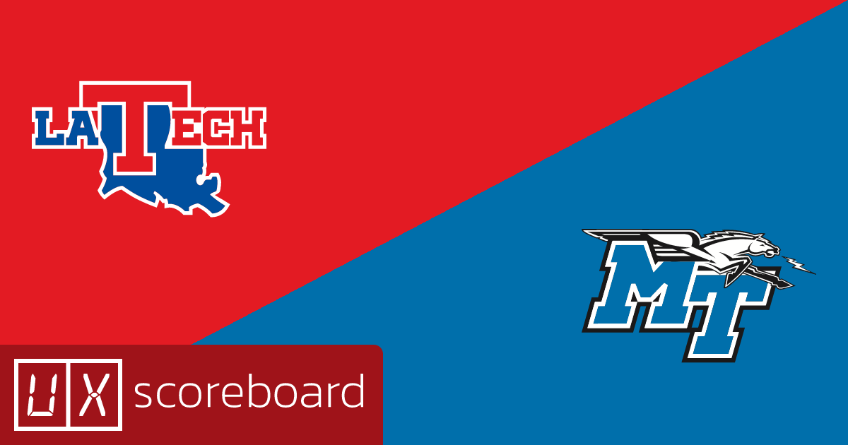 Louisiana Tech Bulldogs vs Middle Tennessee Blue Raiders game highlights