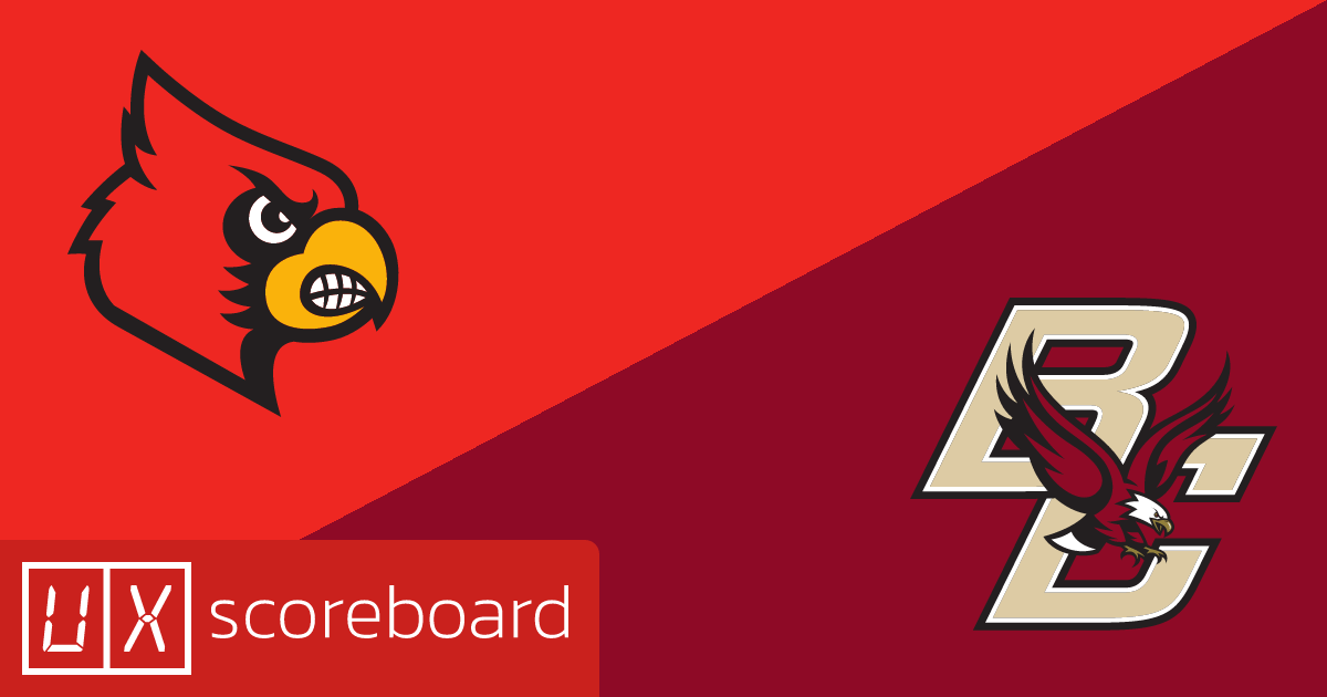 Louisville Cardinals vs Boston College Eagles game highlights