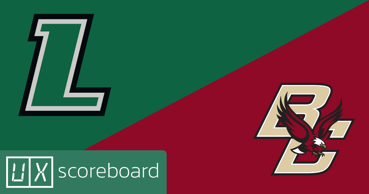 Loyola Maryland Greyhounds vs Boston College Eagles game highlights