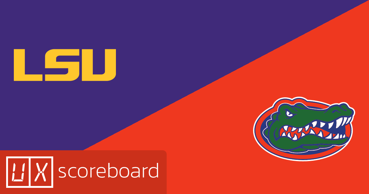 LSU Tigers vs Florida Gators game highlights
