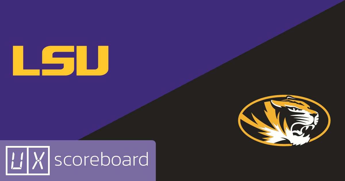 LSU Tigers vs Missouri Tigers game highlights