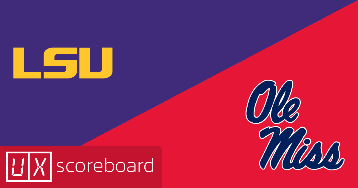LSU Tigers vs Ole Miss Rebels game highlights