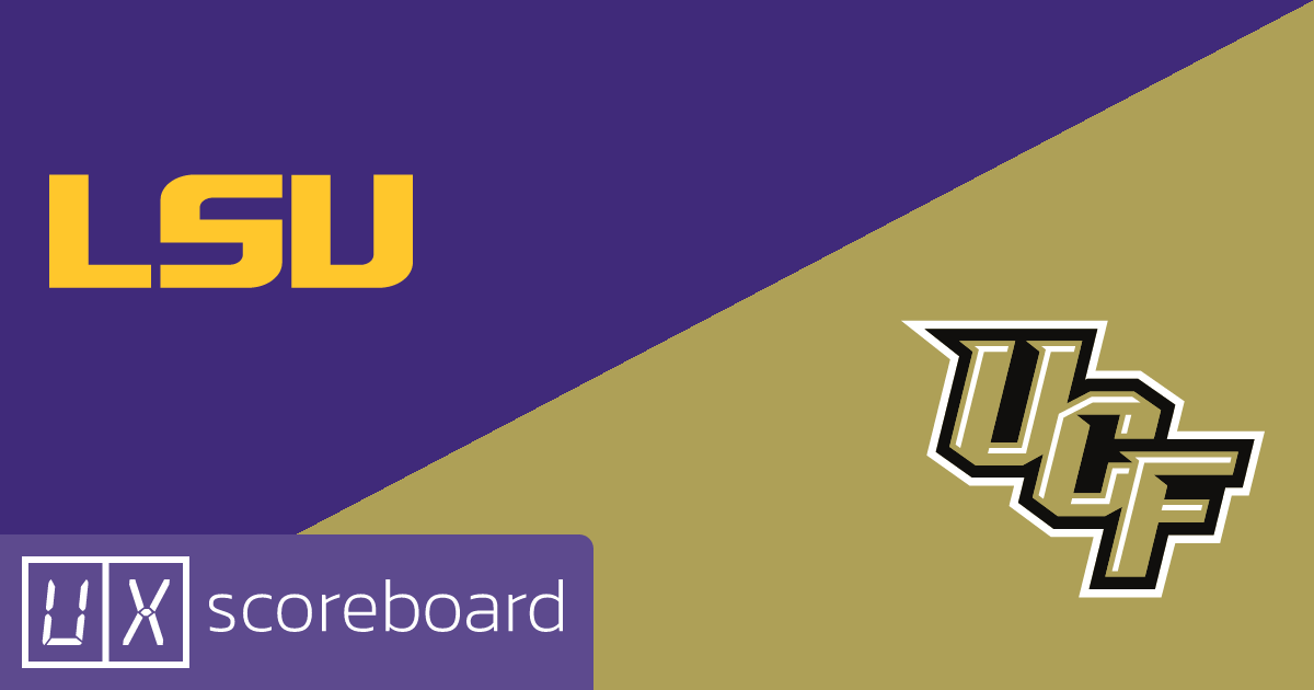LSU Tigers vs UCF Knights game highlights
