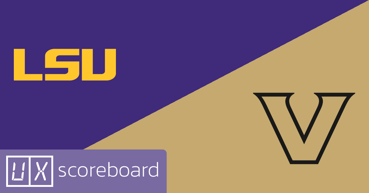 LSU Tigers vs Vanderbilt Commodores game highlights