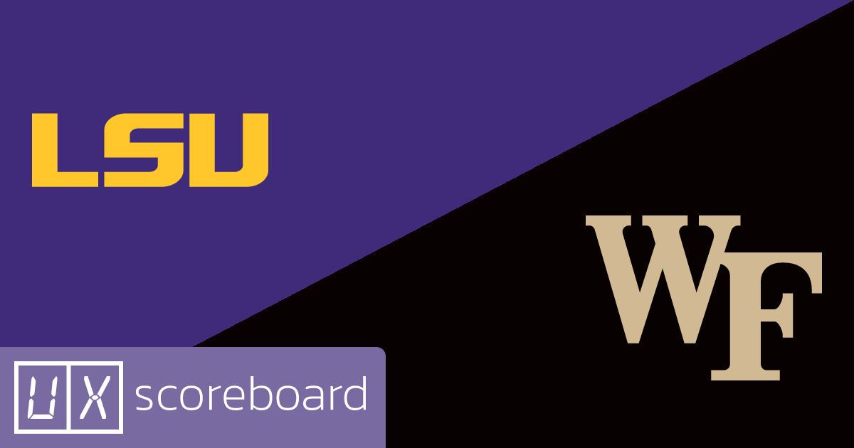 LSU Tigers vs Wake Forest Demon Deacons game highlights
