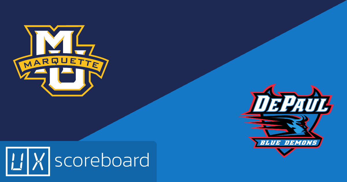 Marquette Golden Eagles vs DePaul Blue Demons game highlights