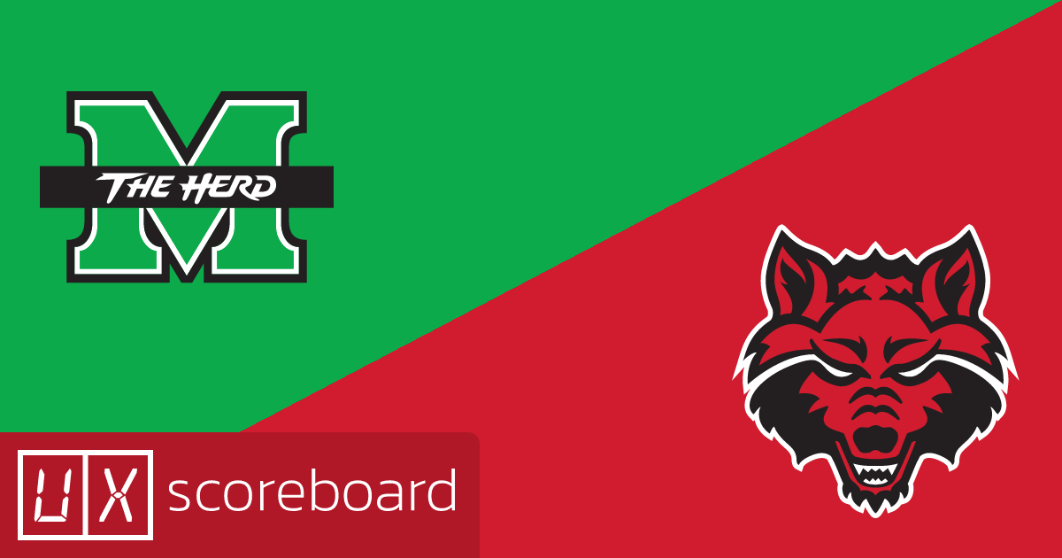 Marshall Thundering Herd vs Arkansas State Red Wolves game highlights