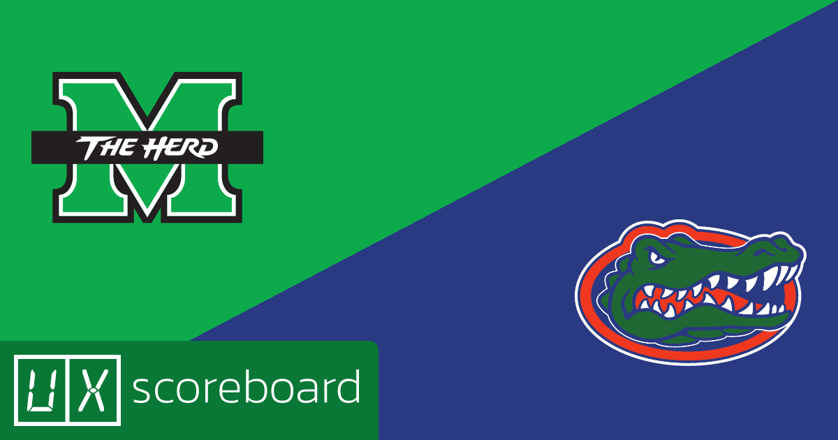 Marshall Thundering Herd vs Florida Gators game highlights