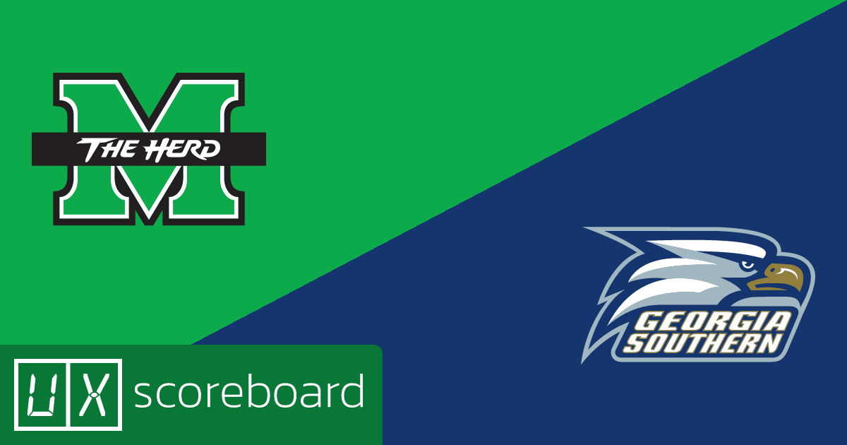 Marshall Thundering Herd vs Georgia Southern Eagles game highlights