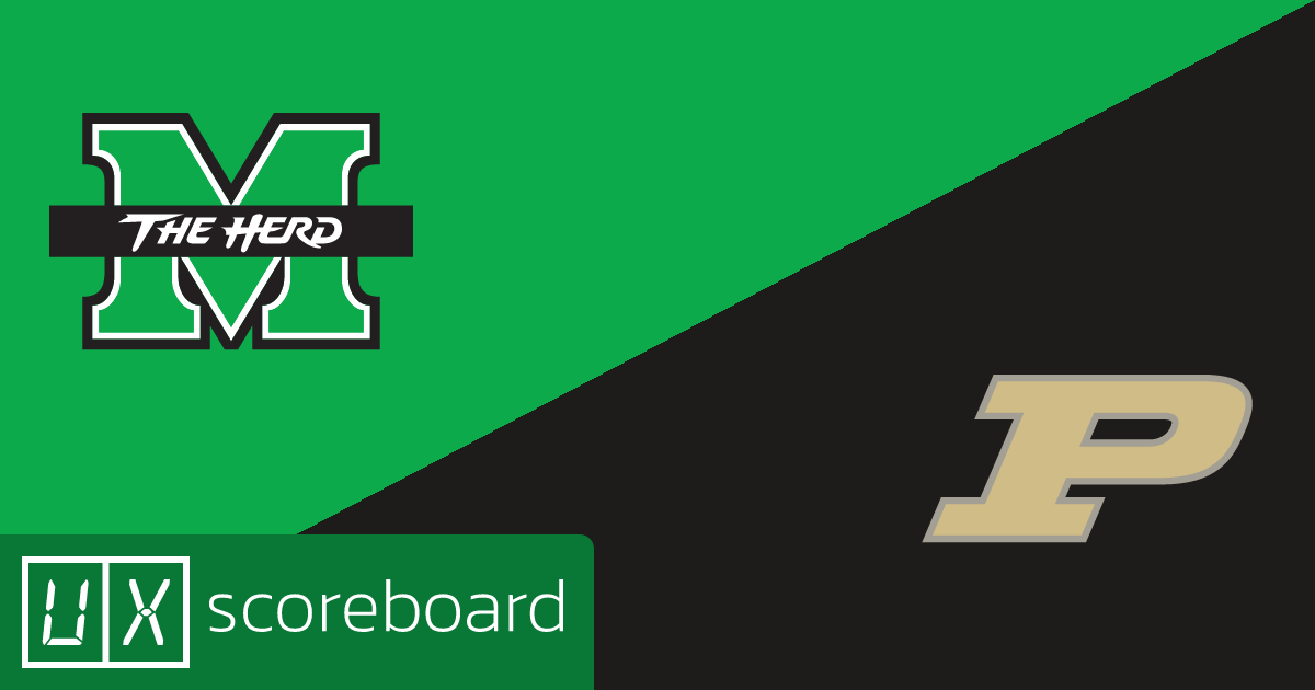 Marshall Thundering Herd vs Purdue Boilermakers game highlights