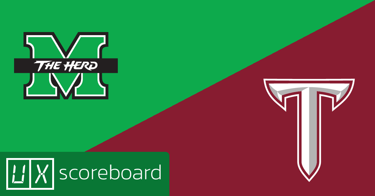 Marshall Thundering Herd vs Troy Trojans game highlights