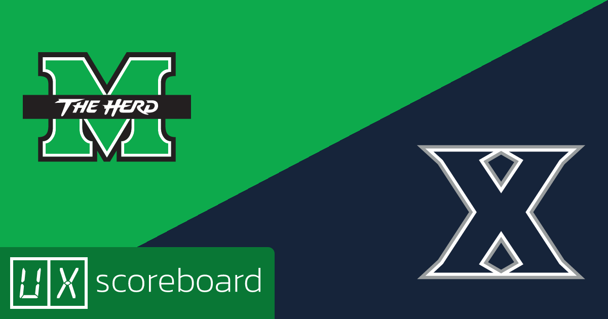 Marshall Thundering Herd vs Xavier Musketeers game highlights