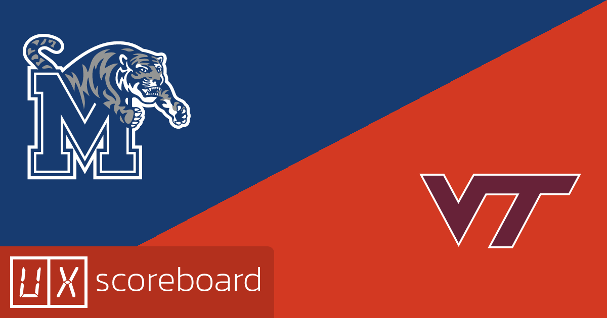 Memphis Tigers vs Virginia Tech Hokies game highlights
