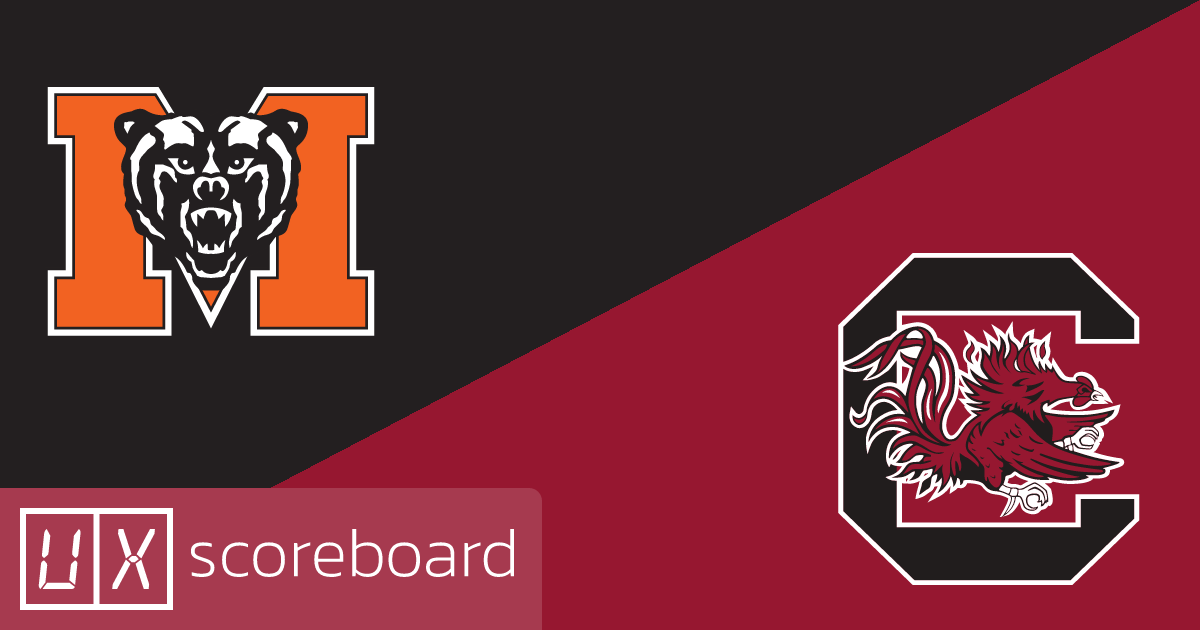 Mercer Bears vs South Carolina Gamecocks game highlights