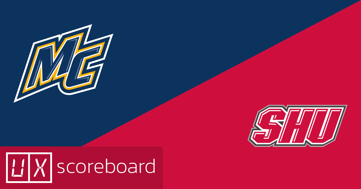 Merrimack Warriors vs Sacred Heart Pioneers game highlights
