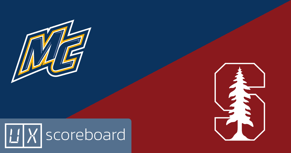 Merrimack Warriors vs Stanford Cardinal game highlights