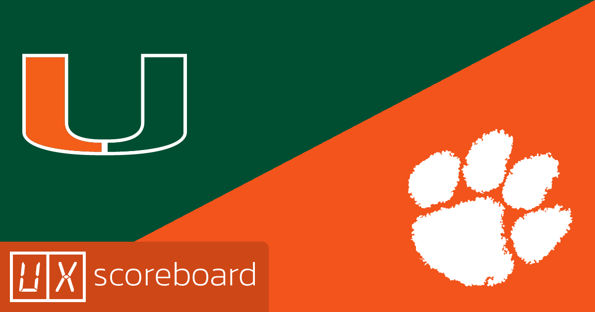 Miami Hurricanes vs Clemson Tigers game highlights